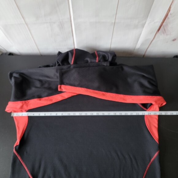 Cabela’s XPG Extreme Performance Long Sleeve Shirt, Men’s 2XL, Black/Red, Hooded - Picture 8 of 10